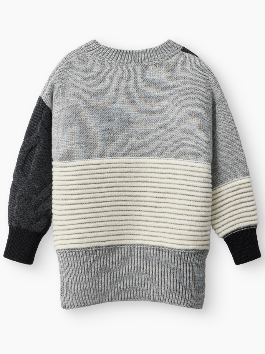 Свитер Happy Baby 88610-1_black-grey - фото 2