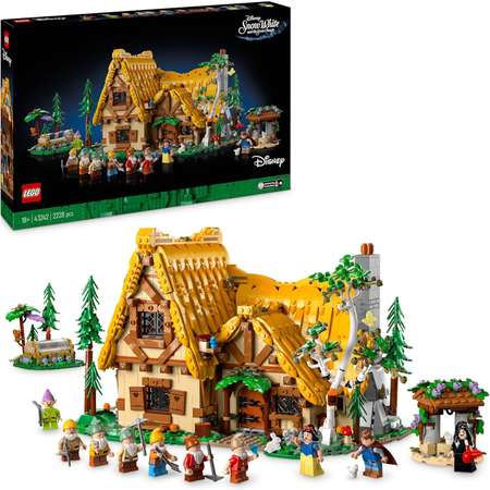 Конструктор LEGO Disney Princess Домик Белоснежки и семи гномов блочный