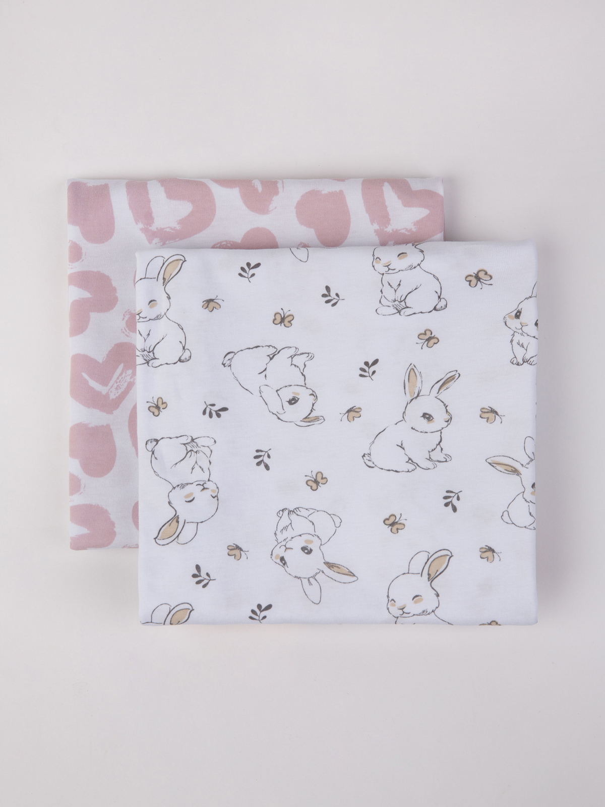 Пелёнка inlovery трикотаж 90х120 см 2 шт. - фото 19