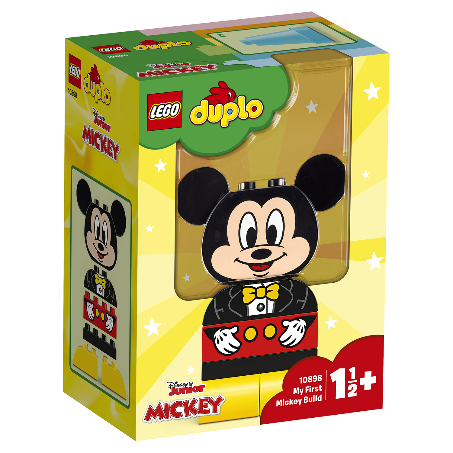 Конструктор LEGO DUPLO Мой первый Микки блочный - фото 2