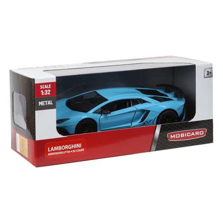 Автомобиль Mobicaro Lamborghini Aventador LP750-4SV 1:32 голубой в ассортименте