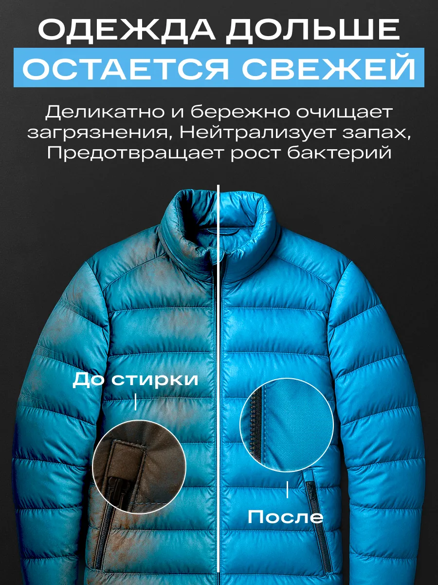 Гель для стирки SIBEARIAN пуховиков и одежды из шерсти 0.5 л - фото 7