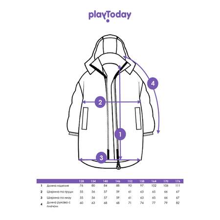 Пальто PlayToday