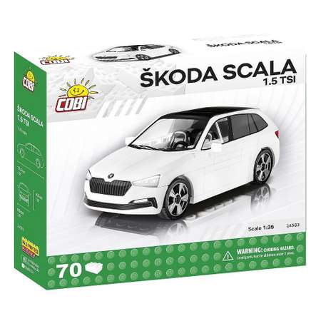 Конструктор COBI Автомобиль Skoda Scala блочный