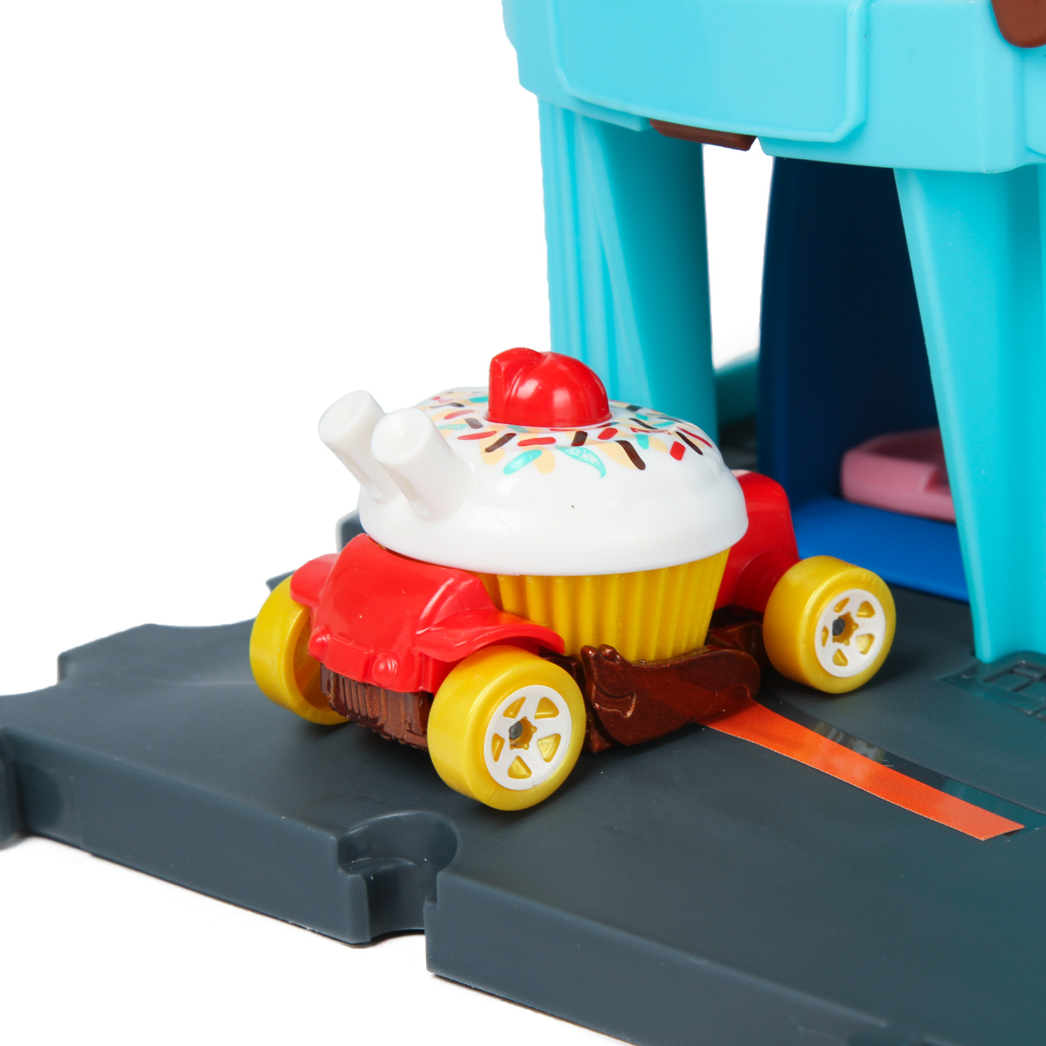 Трек Hot Wheels City Downtown Ice Cream Swir HDR24/HTN77 - фото 4