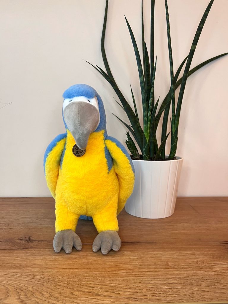 Мягкая игрушка Lapkin Попугай - фото 4