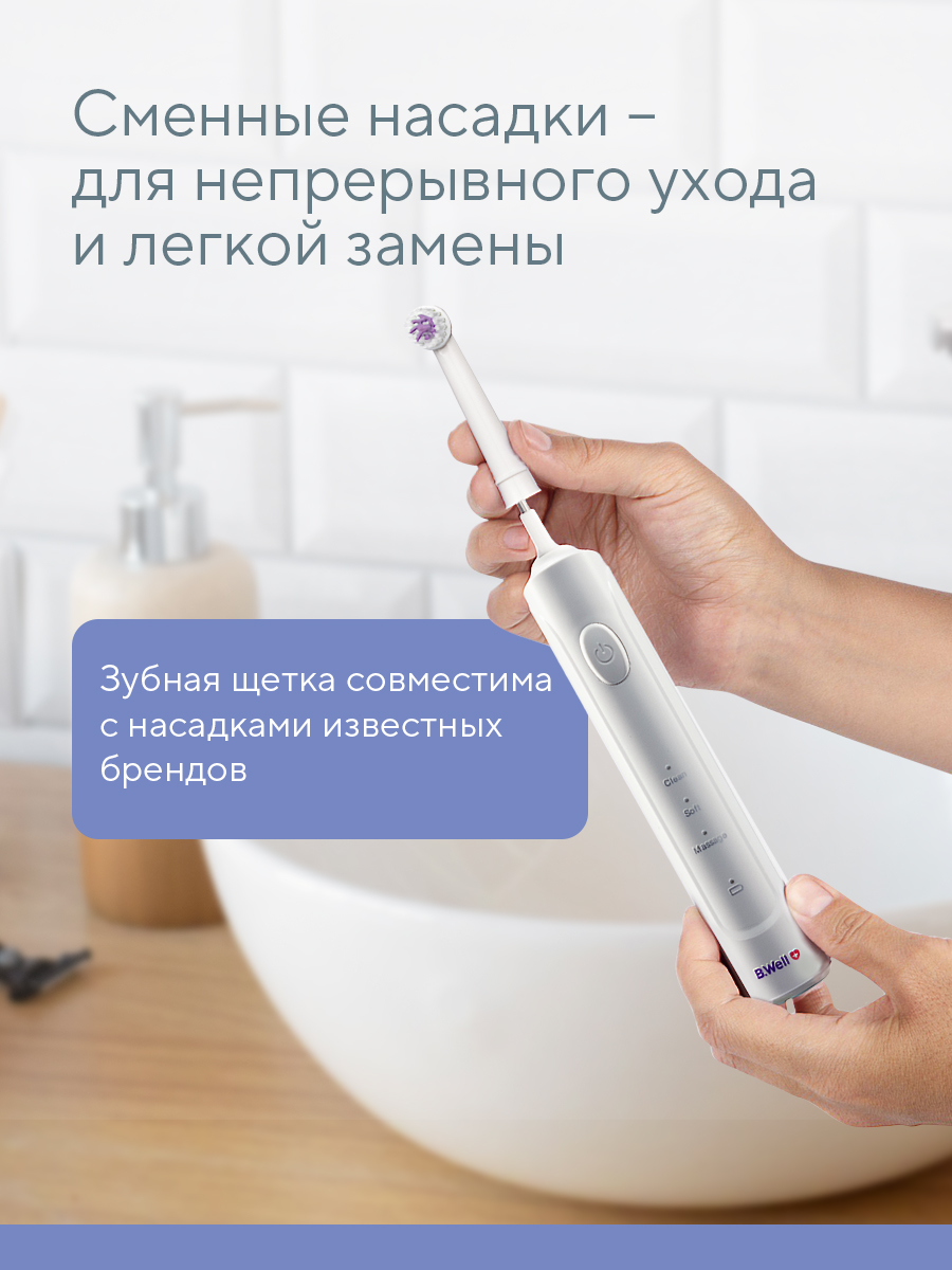 Зубная щетка электрическая B.Well - фото 13