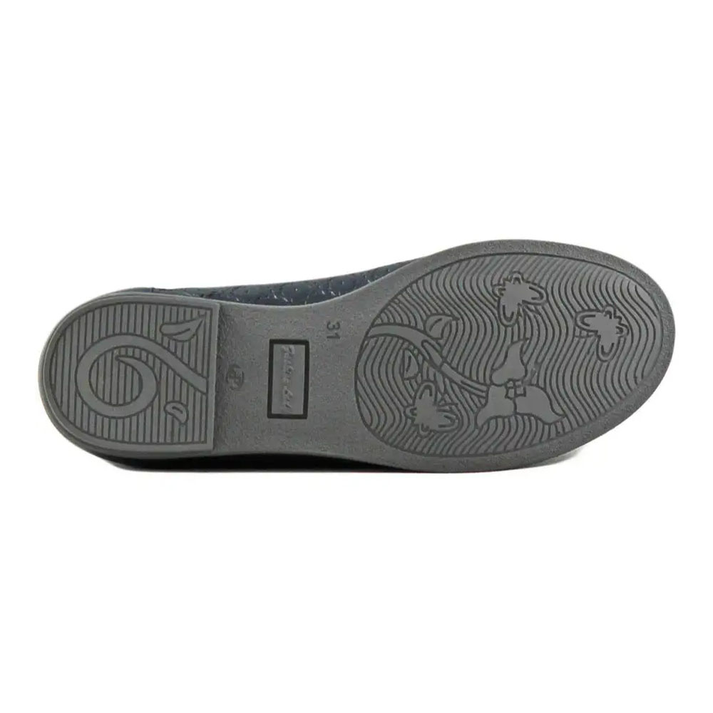 Балетки BEST.A 162/03 Best.A Балетки для девочки синий кожа - фото 5