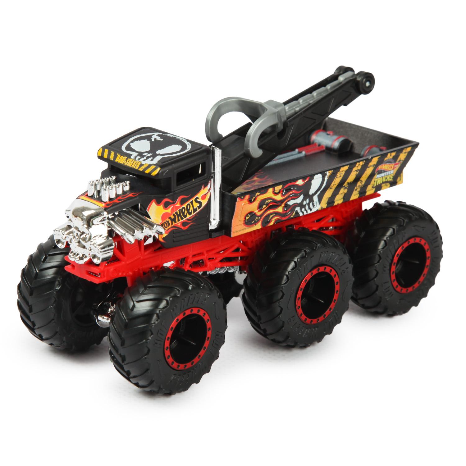 Монстр-трак Hot Wheels Monster Trucks Big Rigs 1:64 HWN86 - фото 1