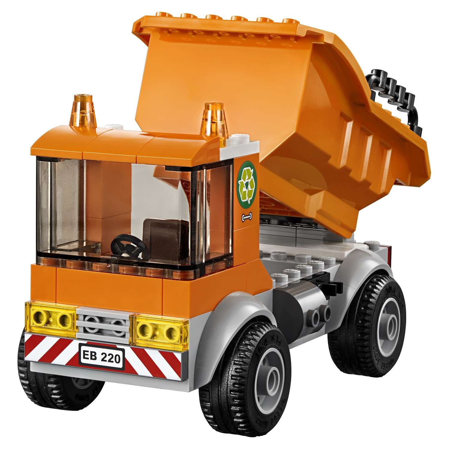 Конструктор LEGO City Great Vehicles Мусоровоз блочный - фото 11