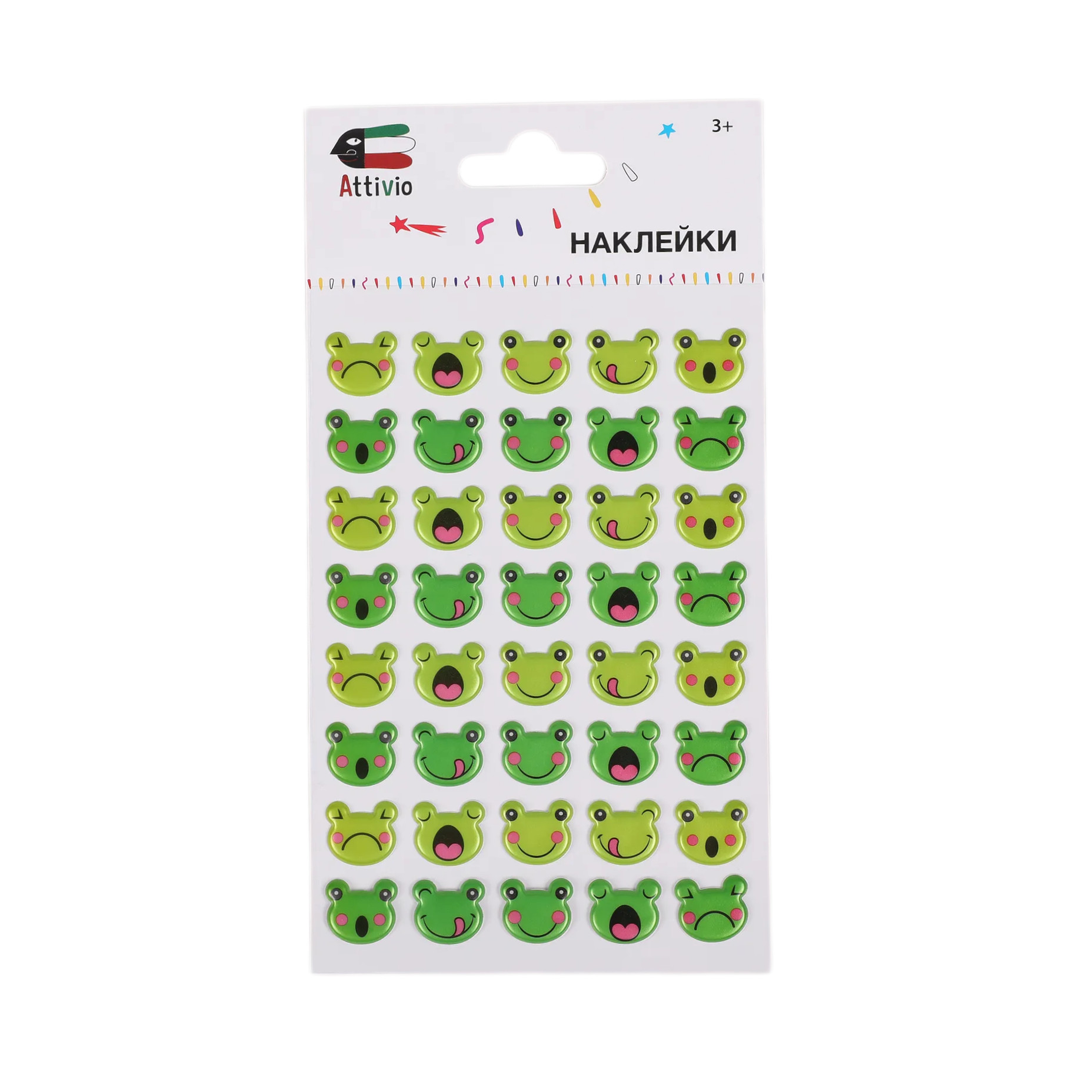 Наклейки Attivio Лягушки - фото 1