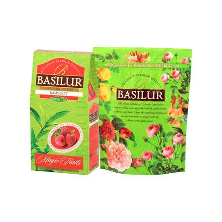 Чай зеленый Basilur Волшебные фрукты Малина 100 г