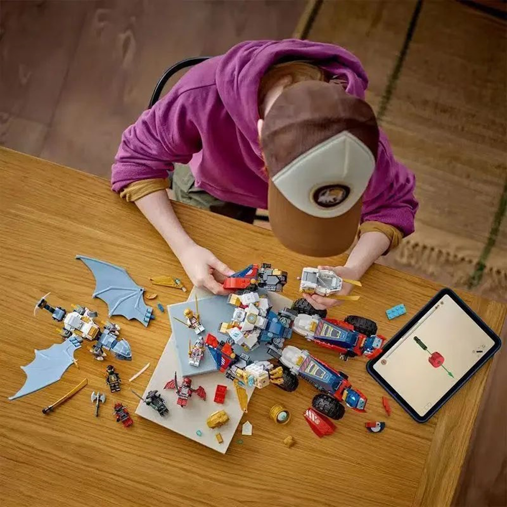 Конструктор LEGO NINJAGO робот Зейна 1187 дет. - фото 7