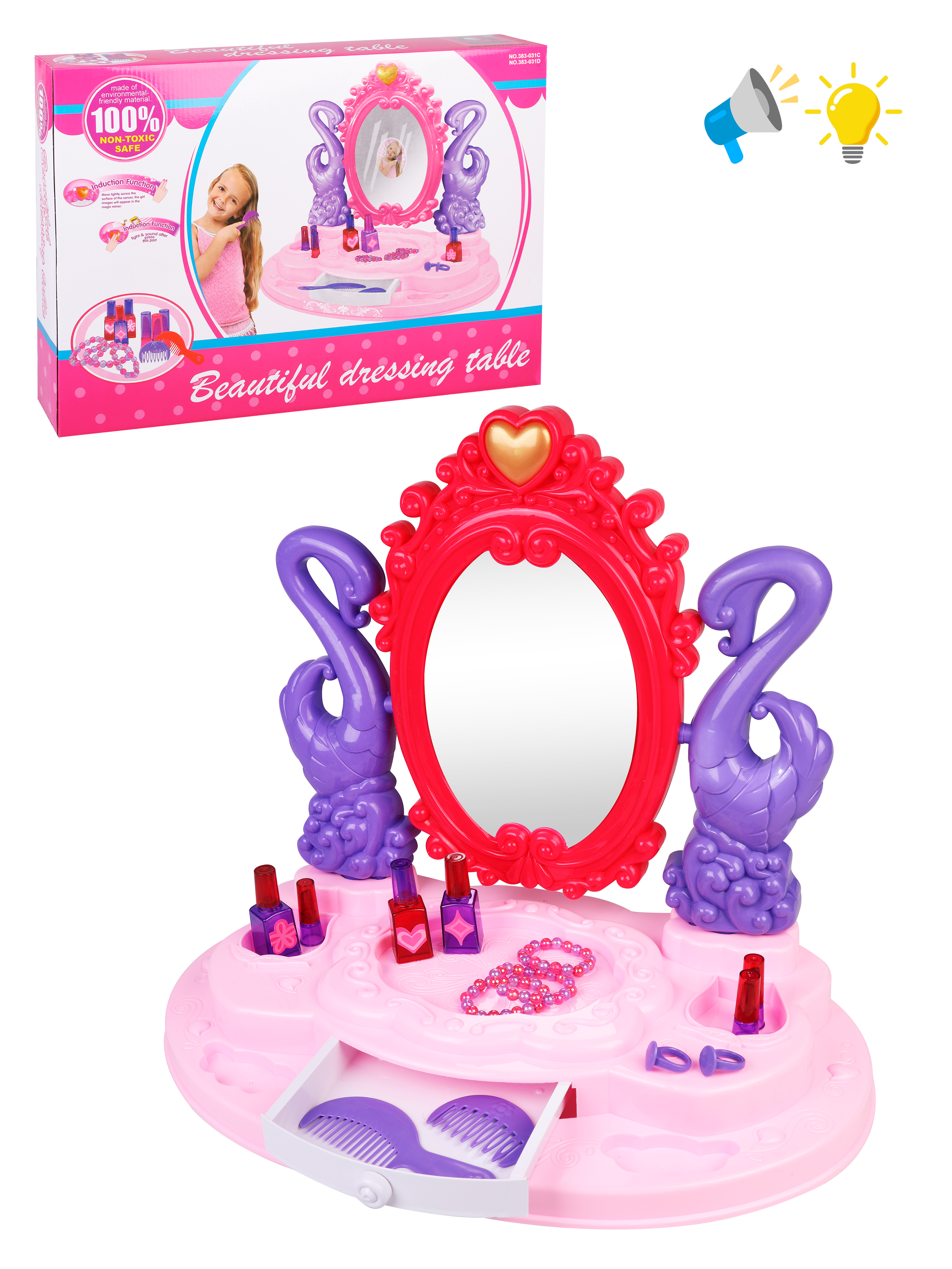 Игрушка Наша Игрушка туалетный столик - фото 7