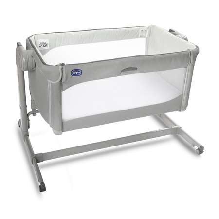 Детская кроватка Chicco прямоугольная, (серый)