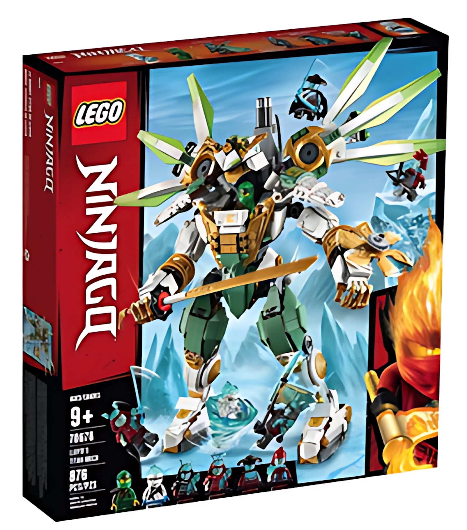 Конструктор LEGO NINJAGO 70676 847 дет. - фото 1
