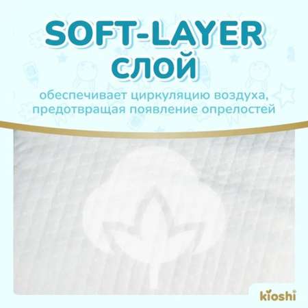 Подгузники Kioshi Premium S 40 шт.