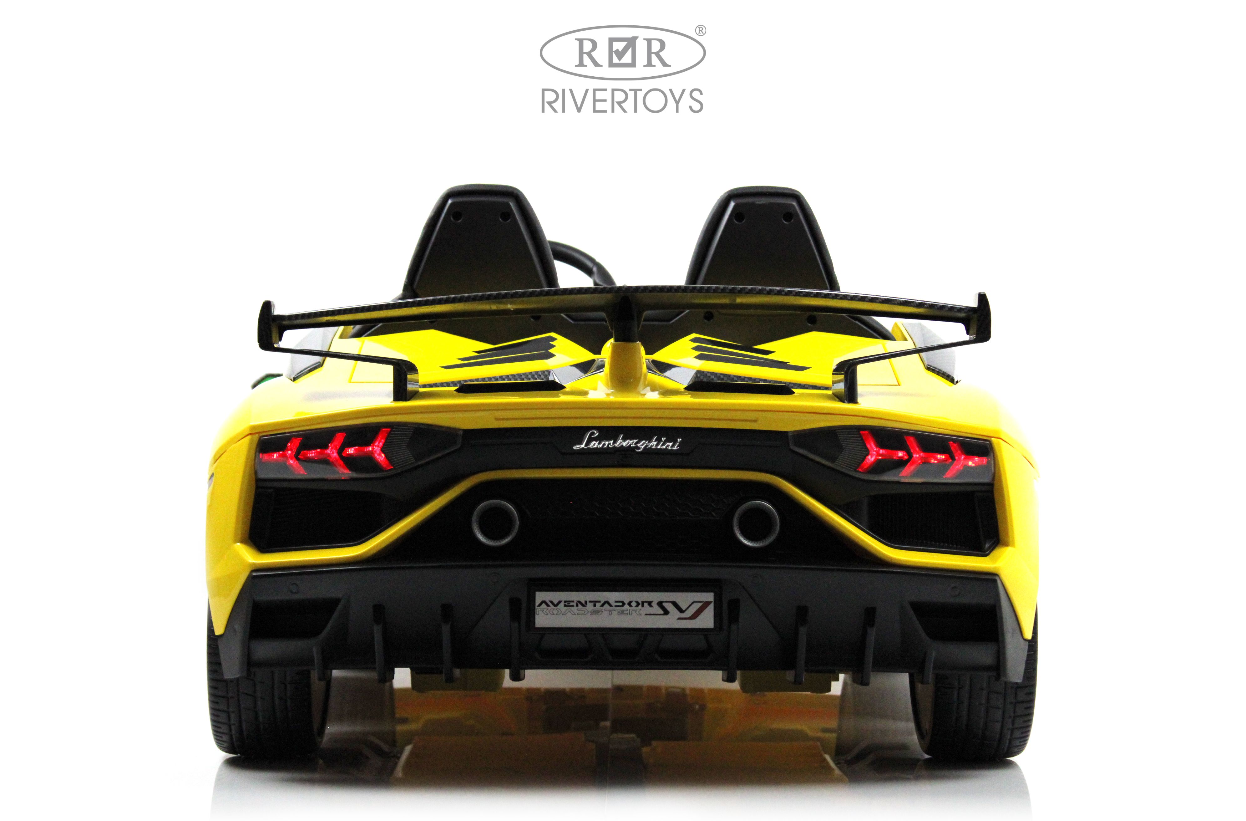 Электромобиль RIVERTOYS A111MP-YELLOW С пультом ДУ - фото 31