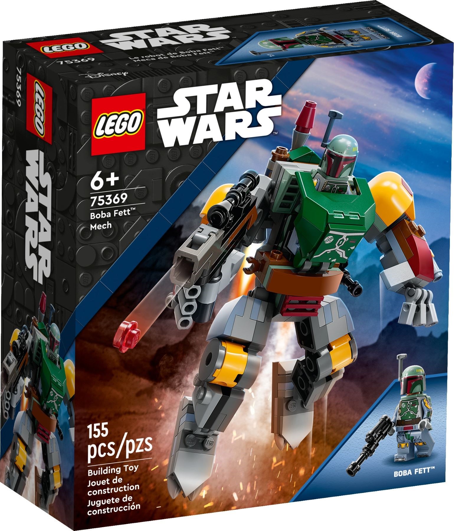 Изображение товара LEGO Star Wars Робот Боба Фетт 75369 конструктор для детей 6+