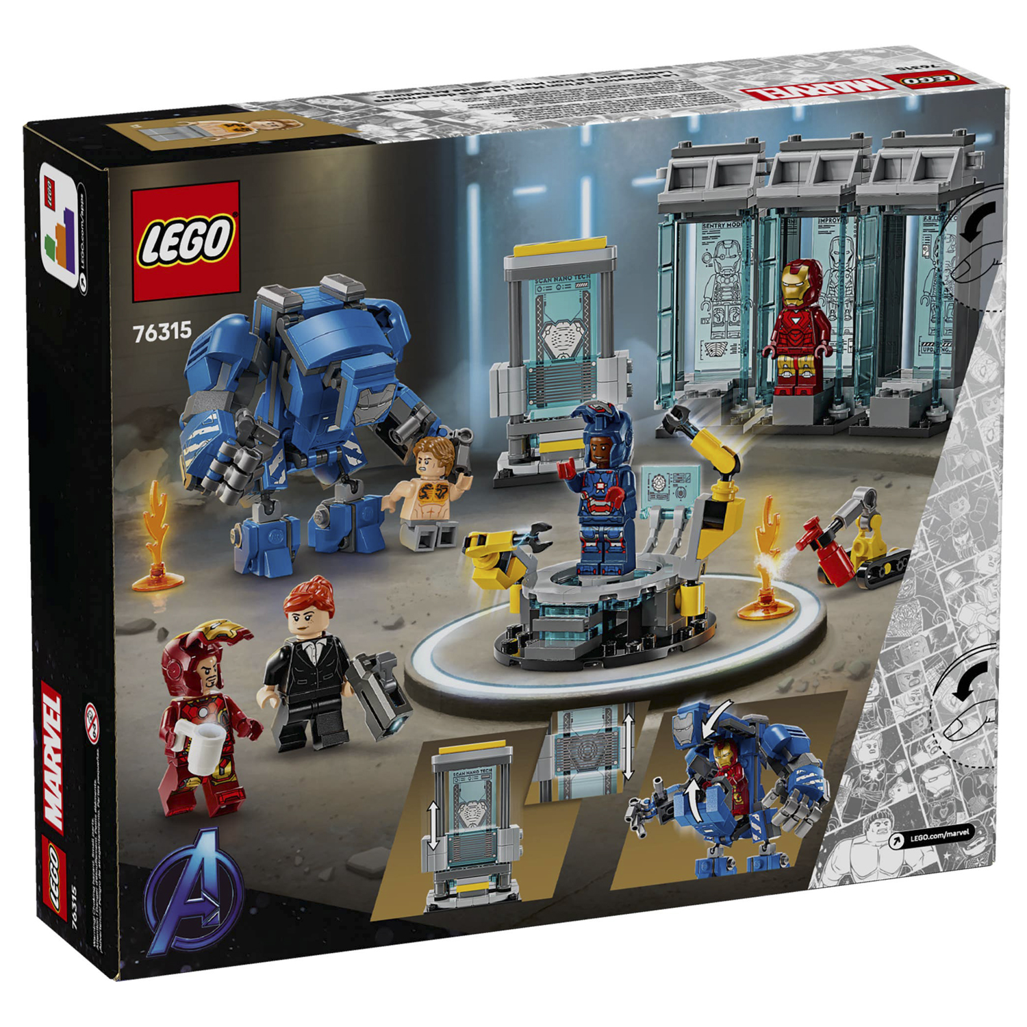 Конструктор LEGO Marvel Super Heroes 333 дет. - фото 11