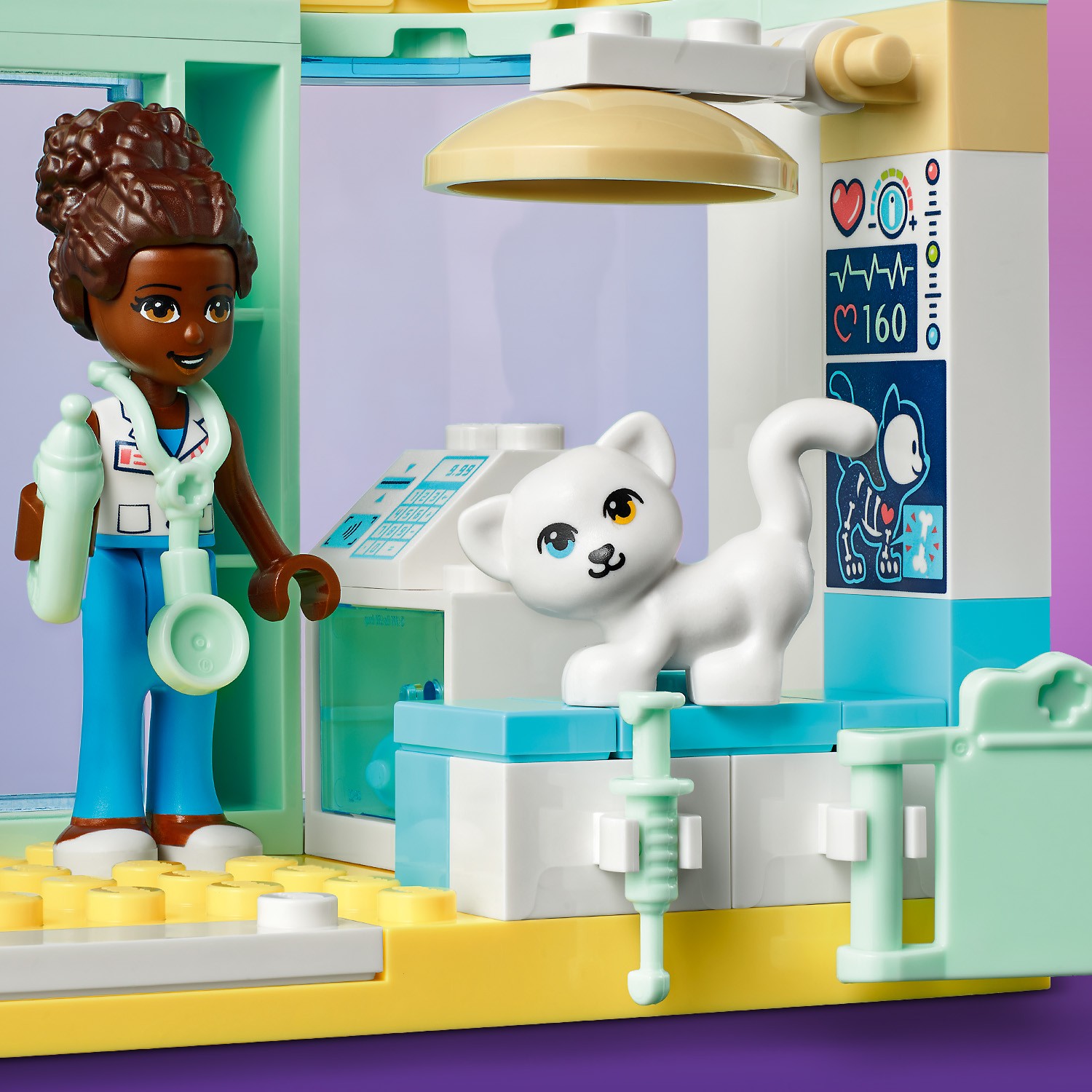 Конструктор LEGO Friends Клиника для домашних животных блочный - фото 10