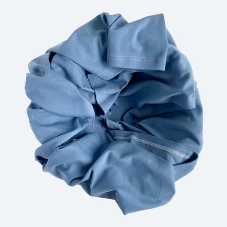 Плед-пелёнка Mjolk Blue Shadow трикотажная 115*85