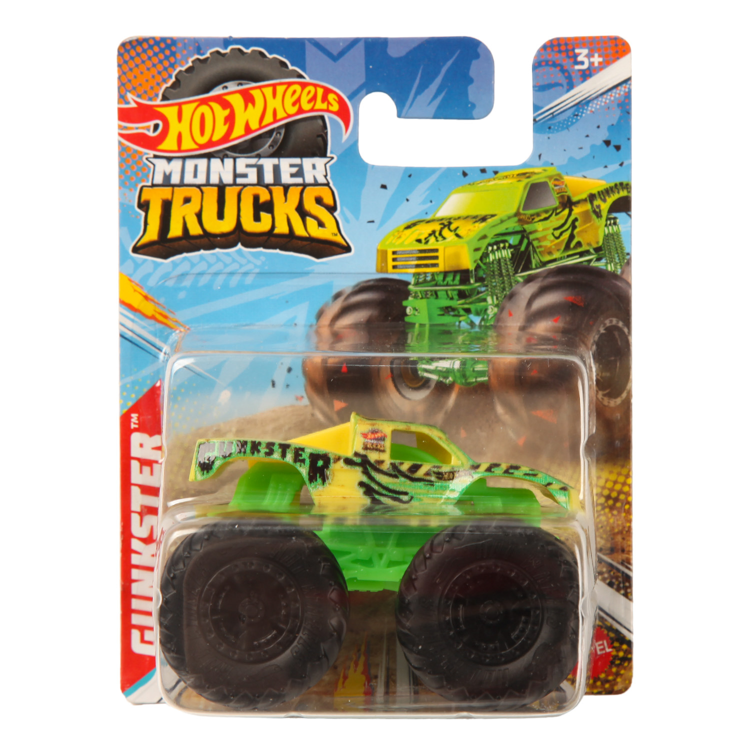 Монстр-трак Hot Wheels Monster Truck 1:64 HFB96 - фото 7