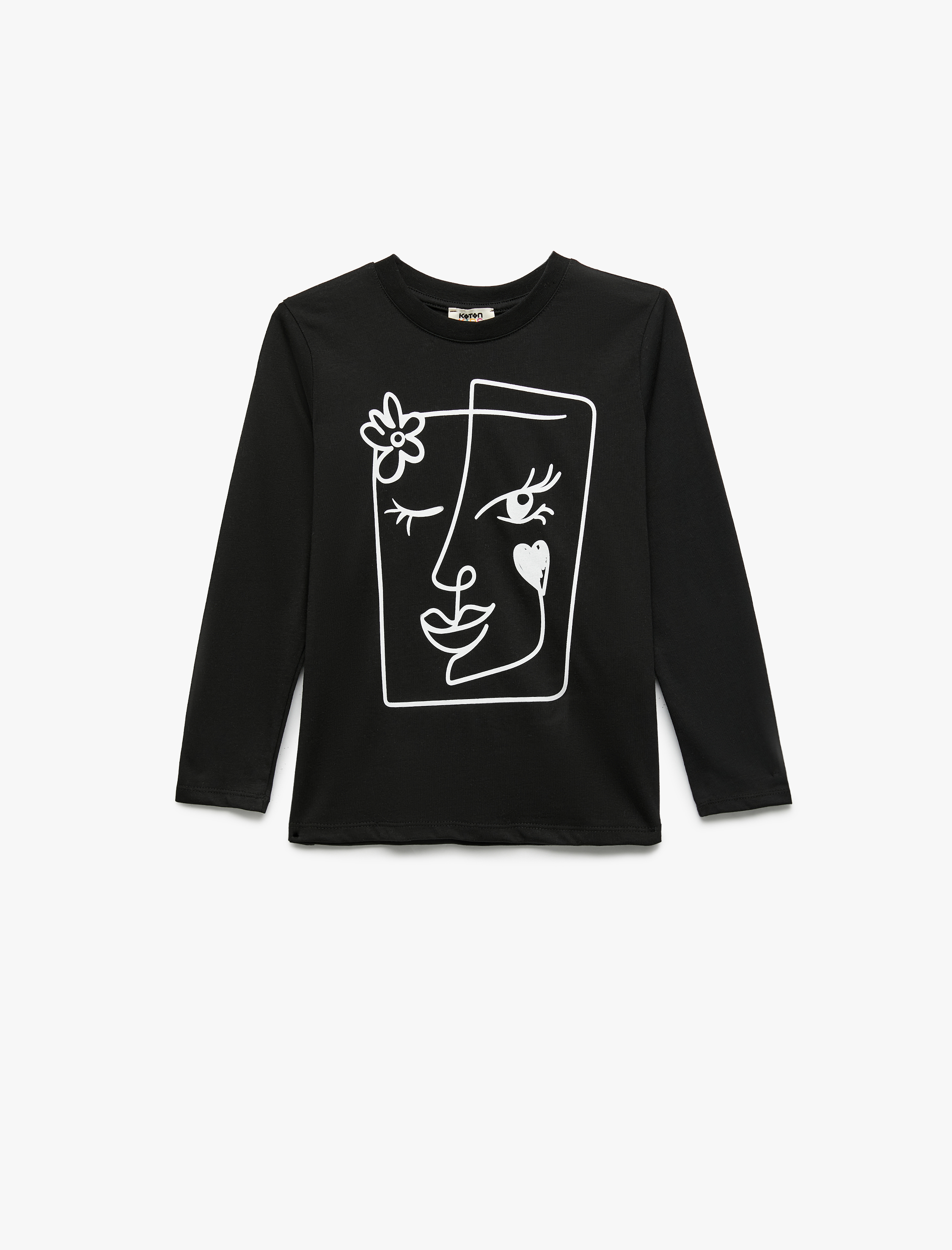 Лонгслив KOTON 6WKG10169AK999 - фото 1