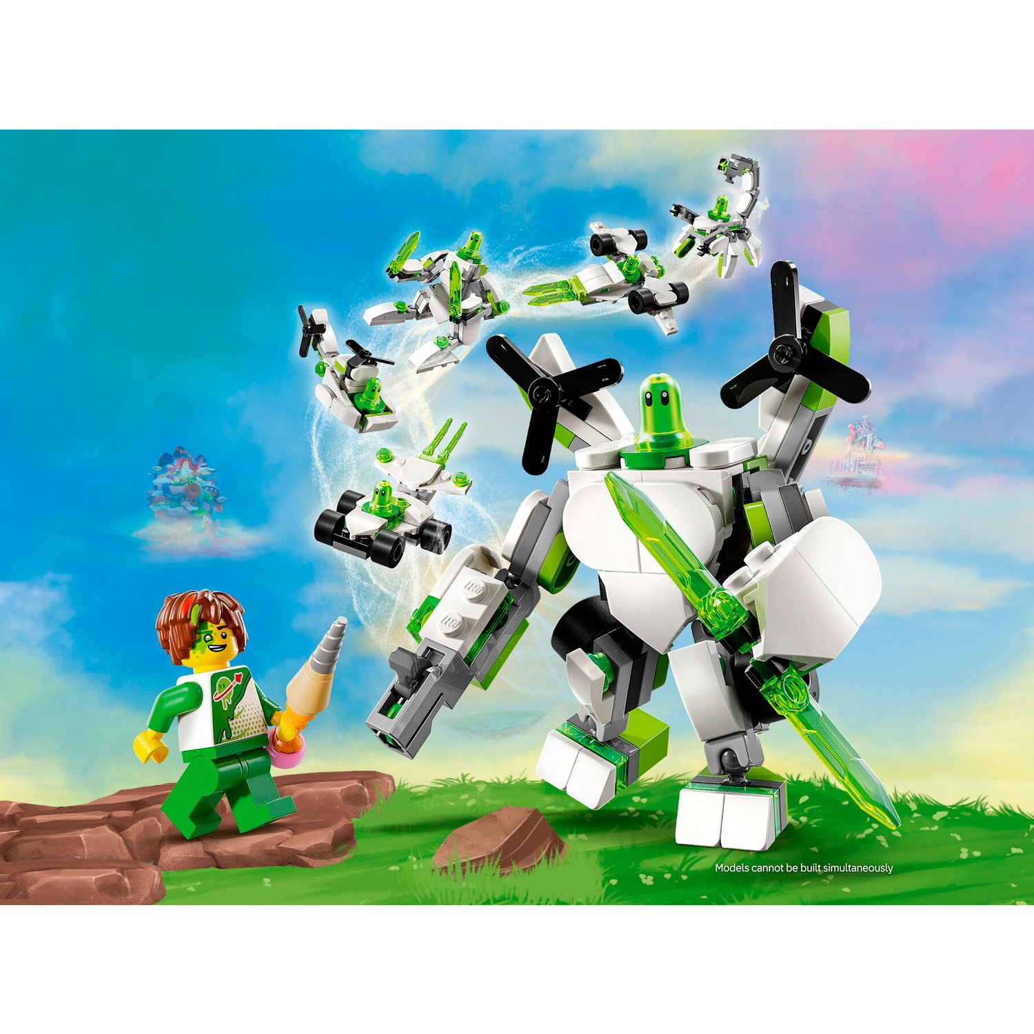Конструктор LEGO DREAMZzz Приключения робота блочный - фото 6