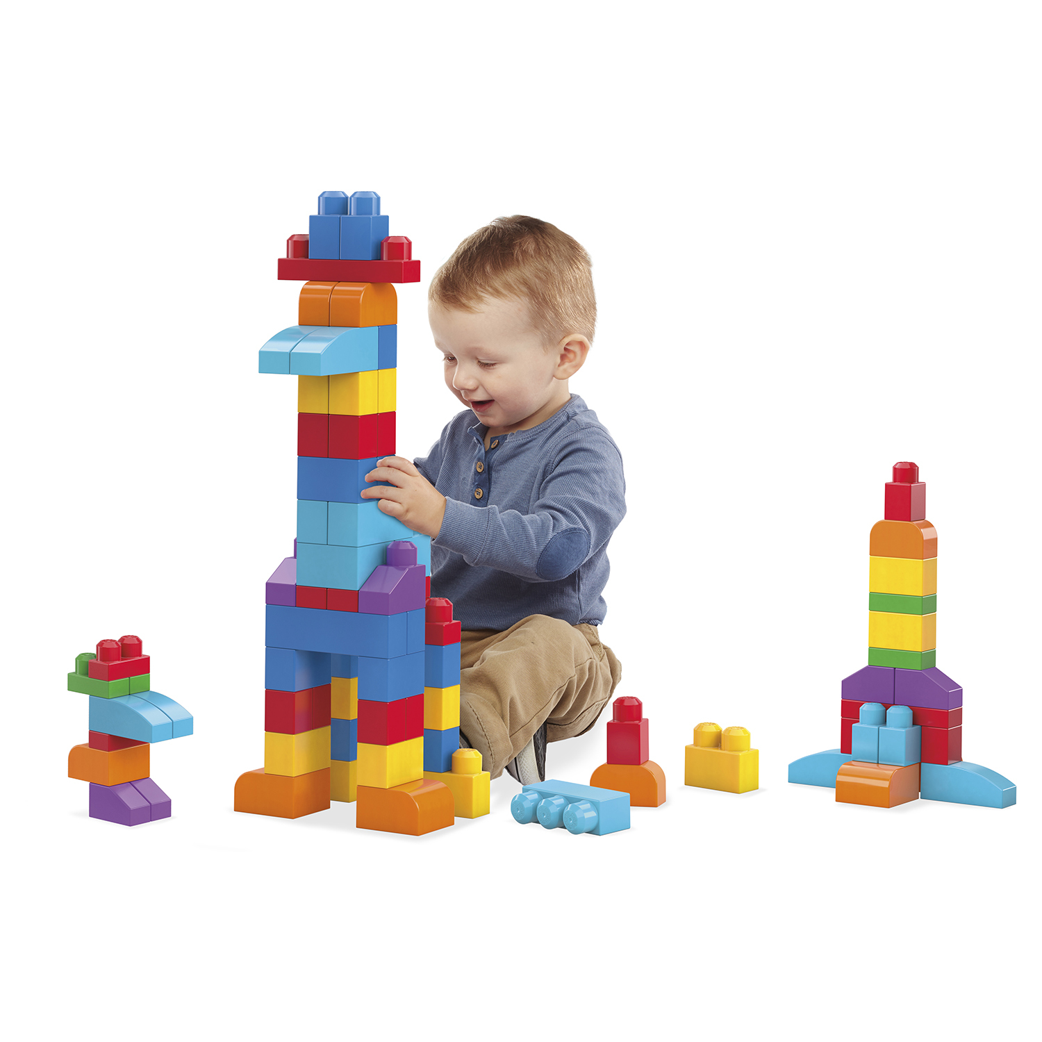 Конструктор Mega Bloks First Builders в ассортименте - фото 18