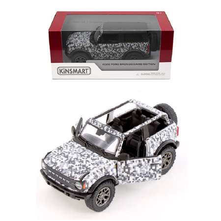 Автомобиль KINSMART Ford Bronco Camo Edition 2022 1:36