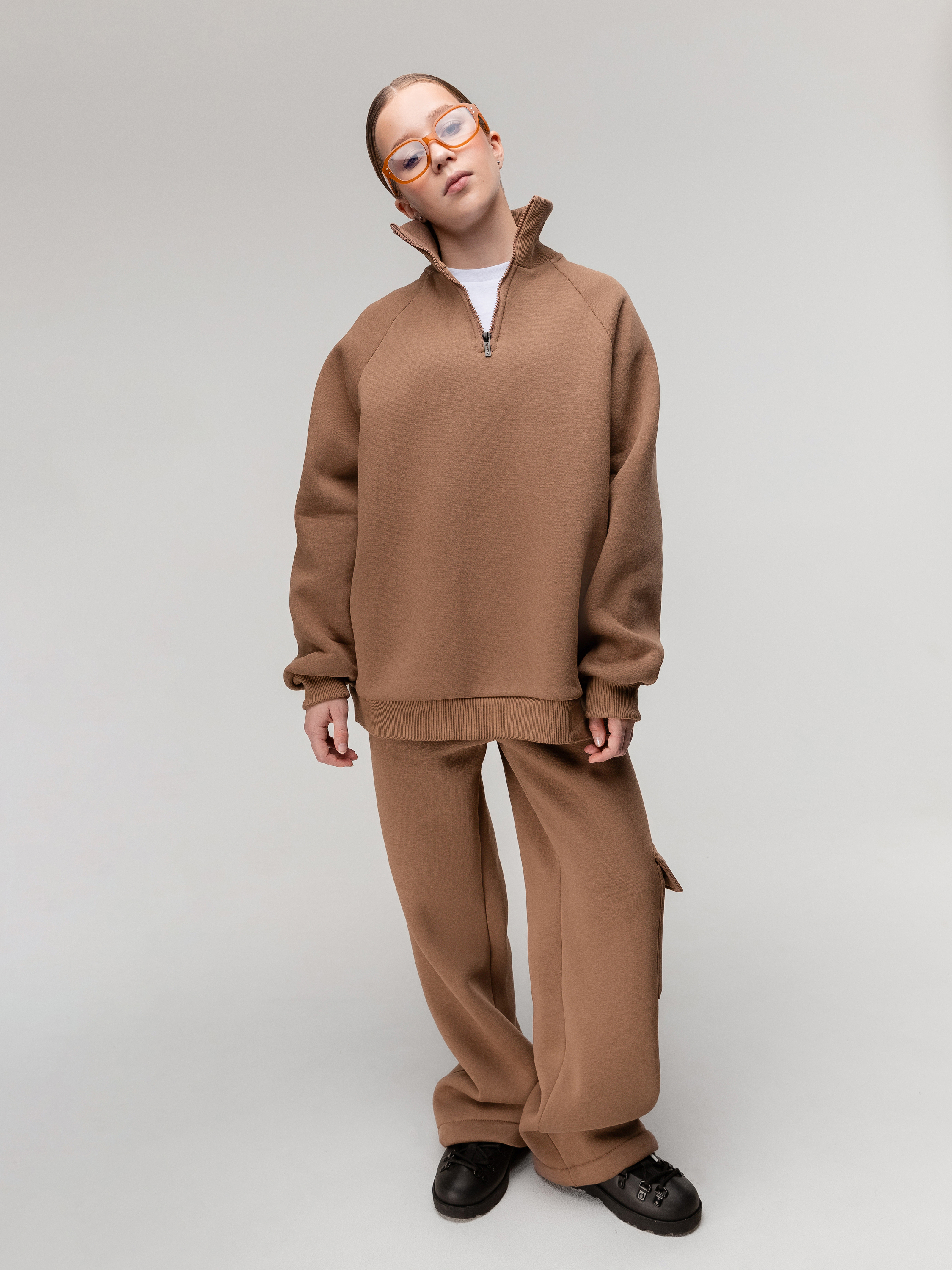 Костюм спортивный Bodo 46-107MU_какао - фото 4