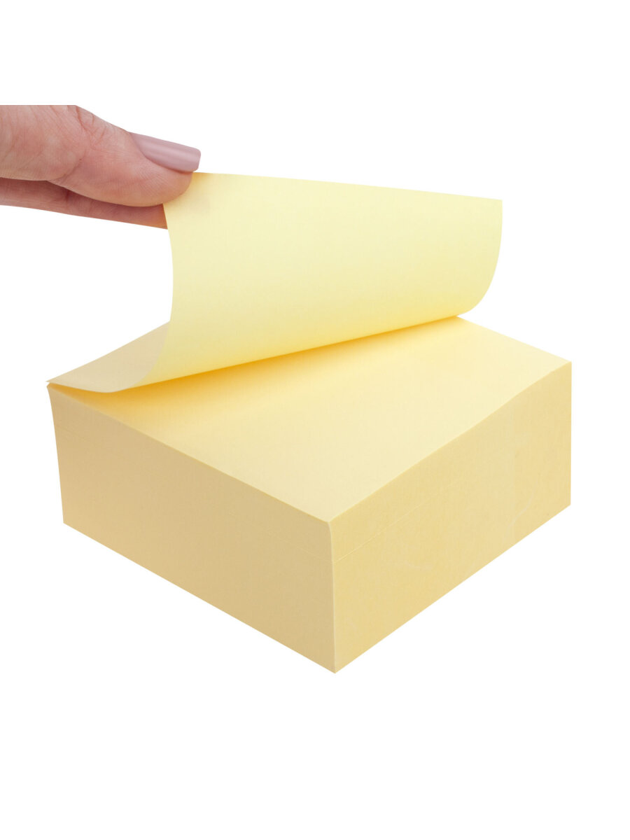 Стикеры для заметок Staff блок бумаги для записей самоклеящийся 400 листов 76х76 мм - фото 4