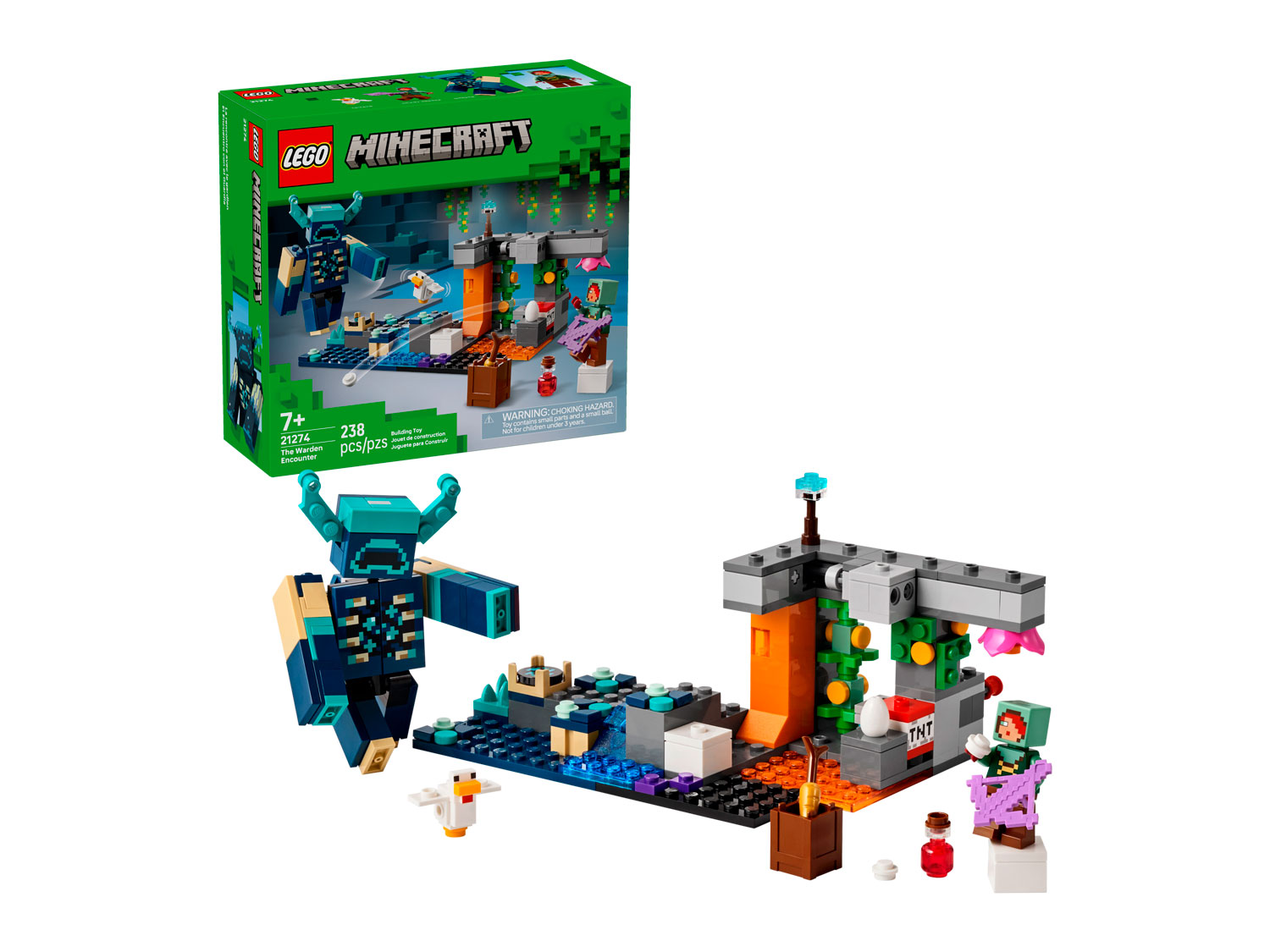Конструктор LEGO Minecraft Встреча с надзирателем 21274 238 дет. - фото 1