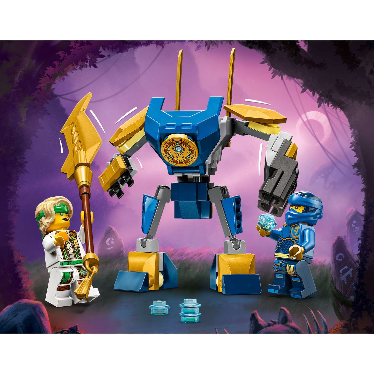 Конструктор LEGO NINJAGO Боевой набор мехов Джея блочный - фото 9