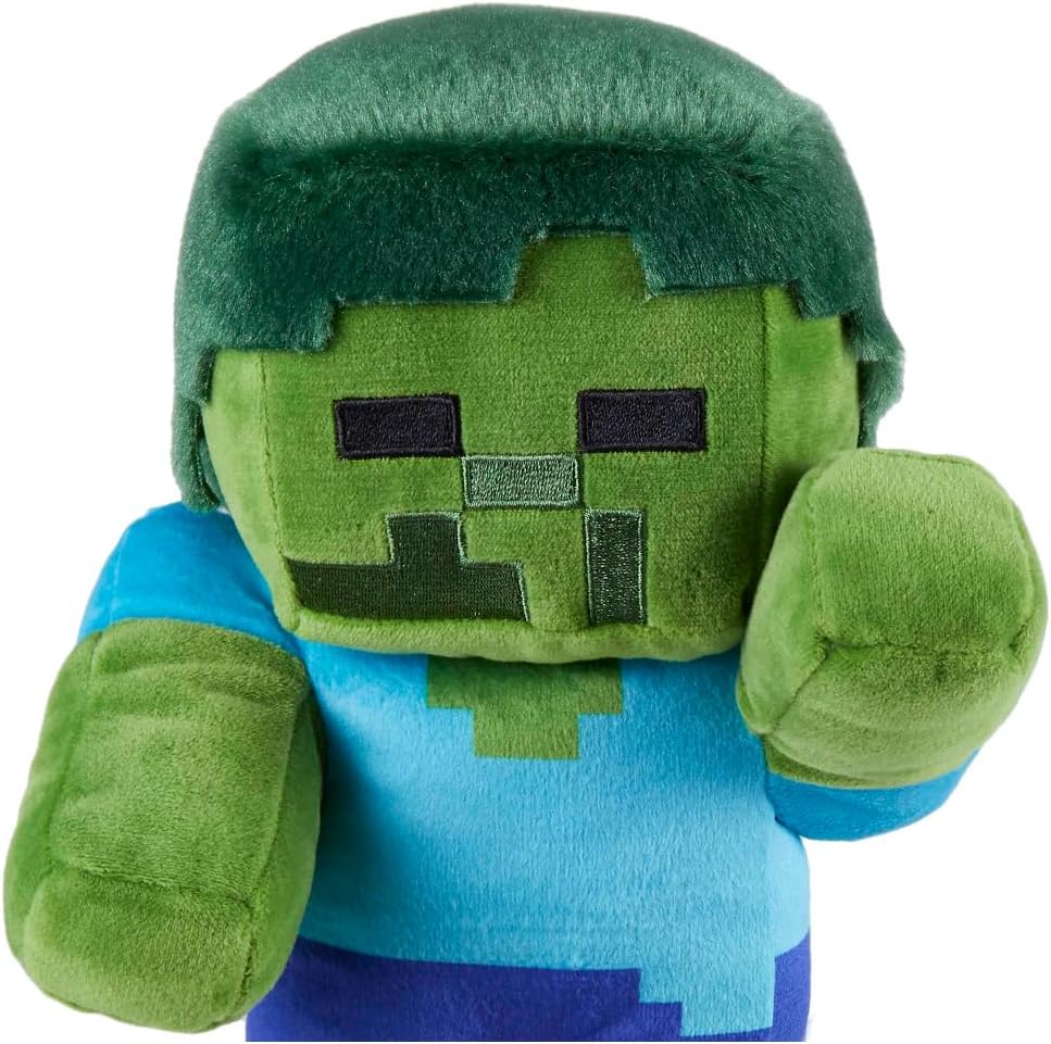 Игрушка мягкая Minecraft Зомби 20 см - фото 4