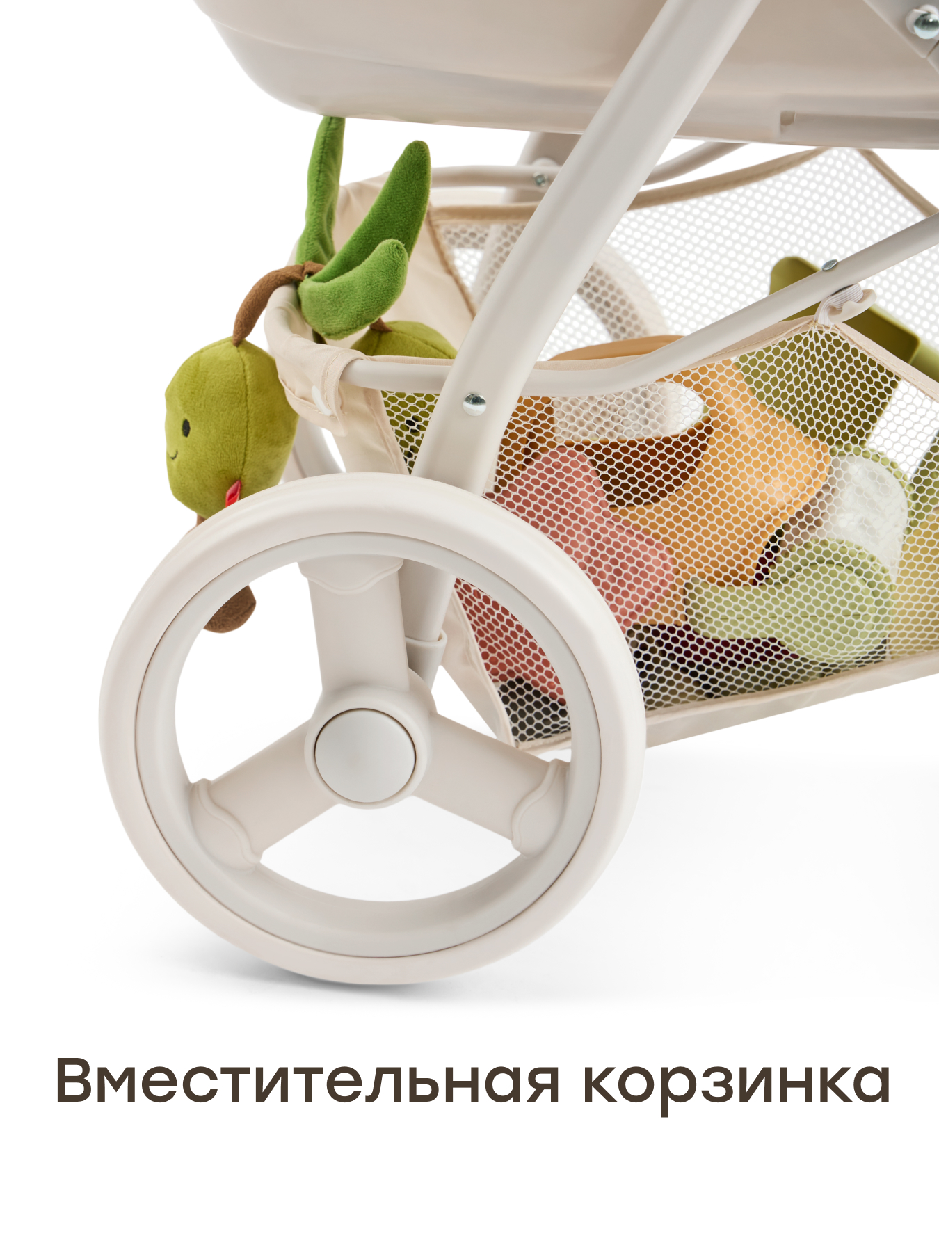 Коляска-люлька для кукол Happy Baby 331956_bow - фото 11