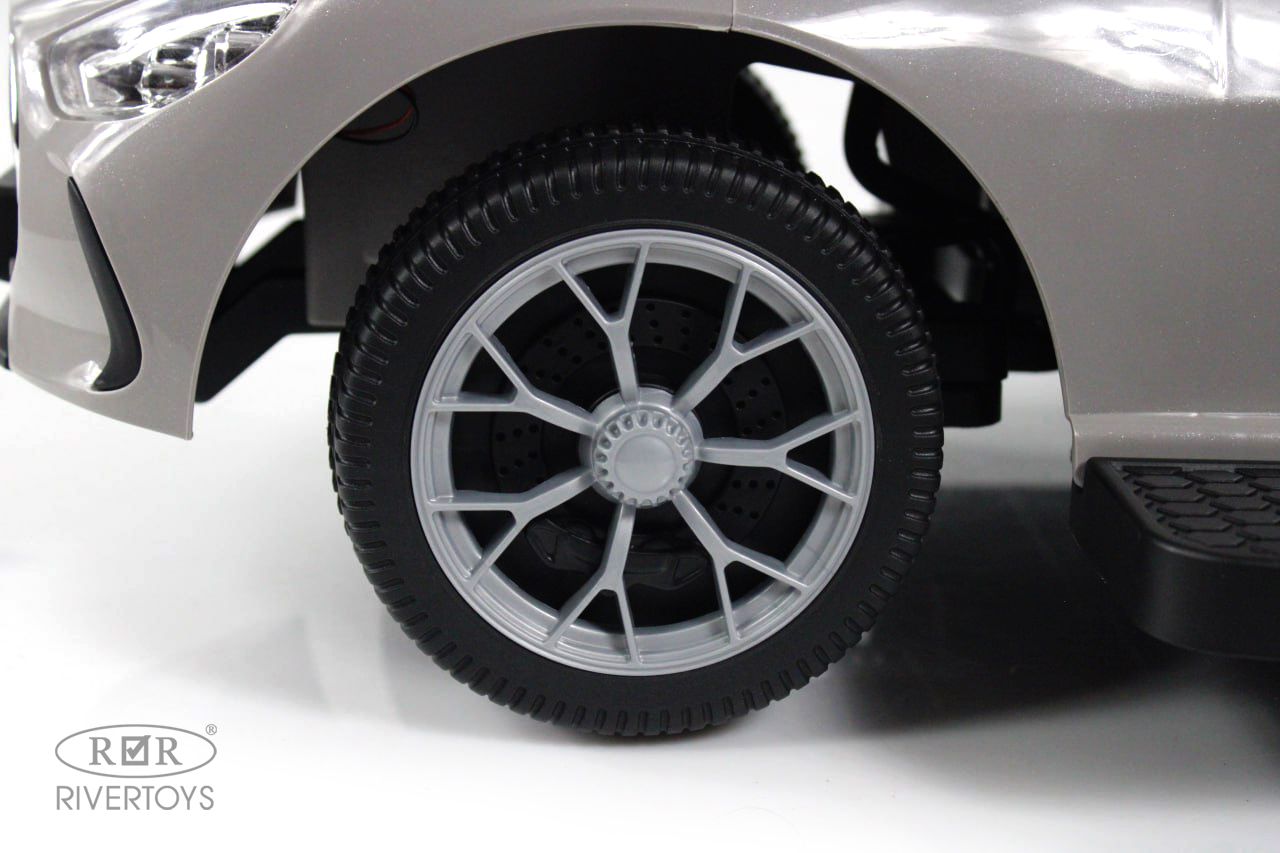 Каталка RIVERTOYS Z005ZZ-M-GREY серый - фото 8