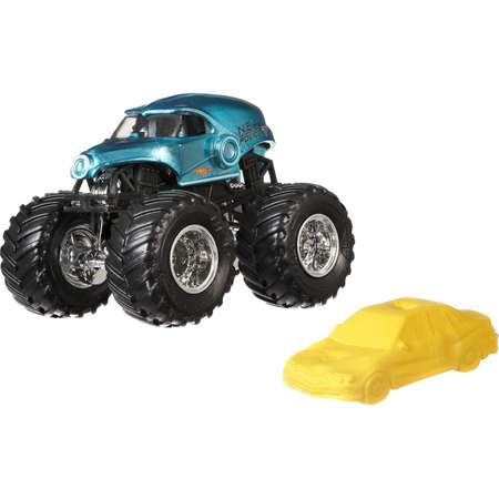 Полицейская машина Hot Wheels 1:64 синий