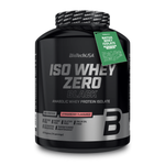 Сывороточный протеин изолят BiotechUSA Iso Whey Zero Black 2270 г клубника