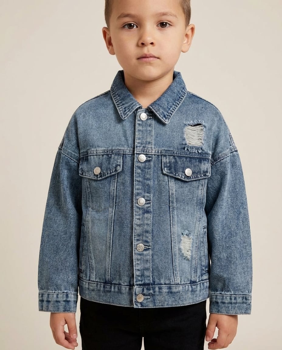 Джинсовая куртка Charos Q05 - фото 2