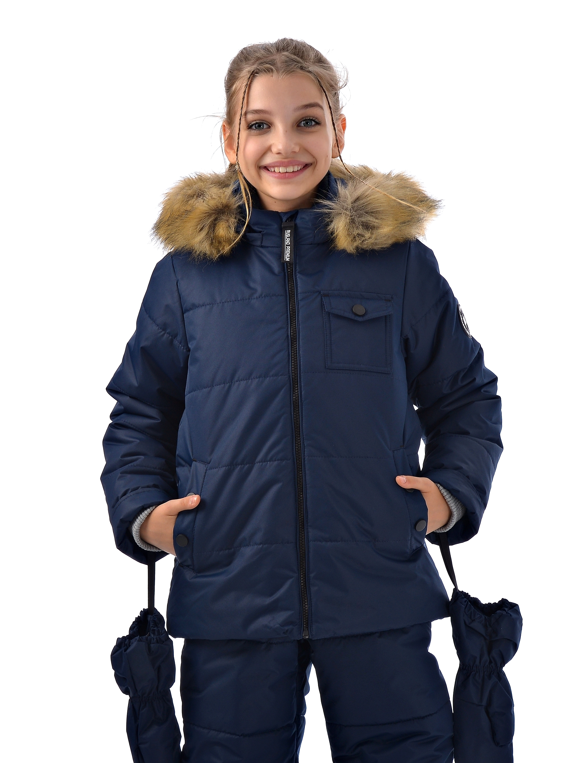 Комплект Rusland мз-крис-т.синий 116-134 - фото 13