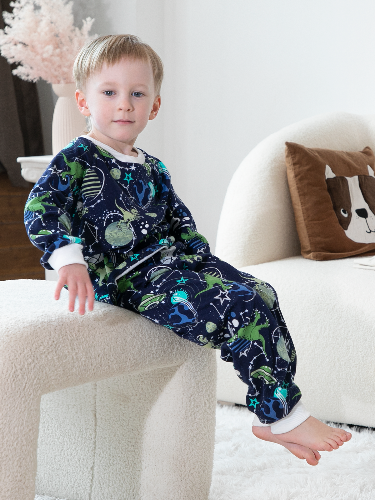 Пижама RttKids Turin/Winner-boy-cosmo-dino - фото 4