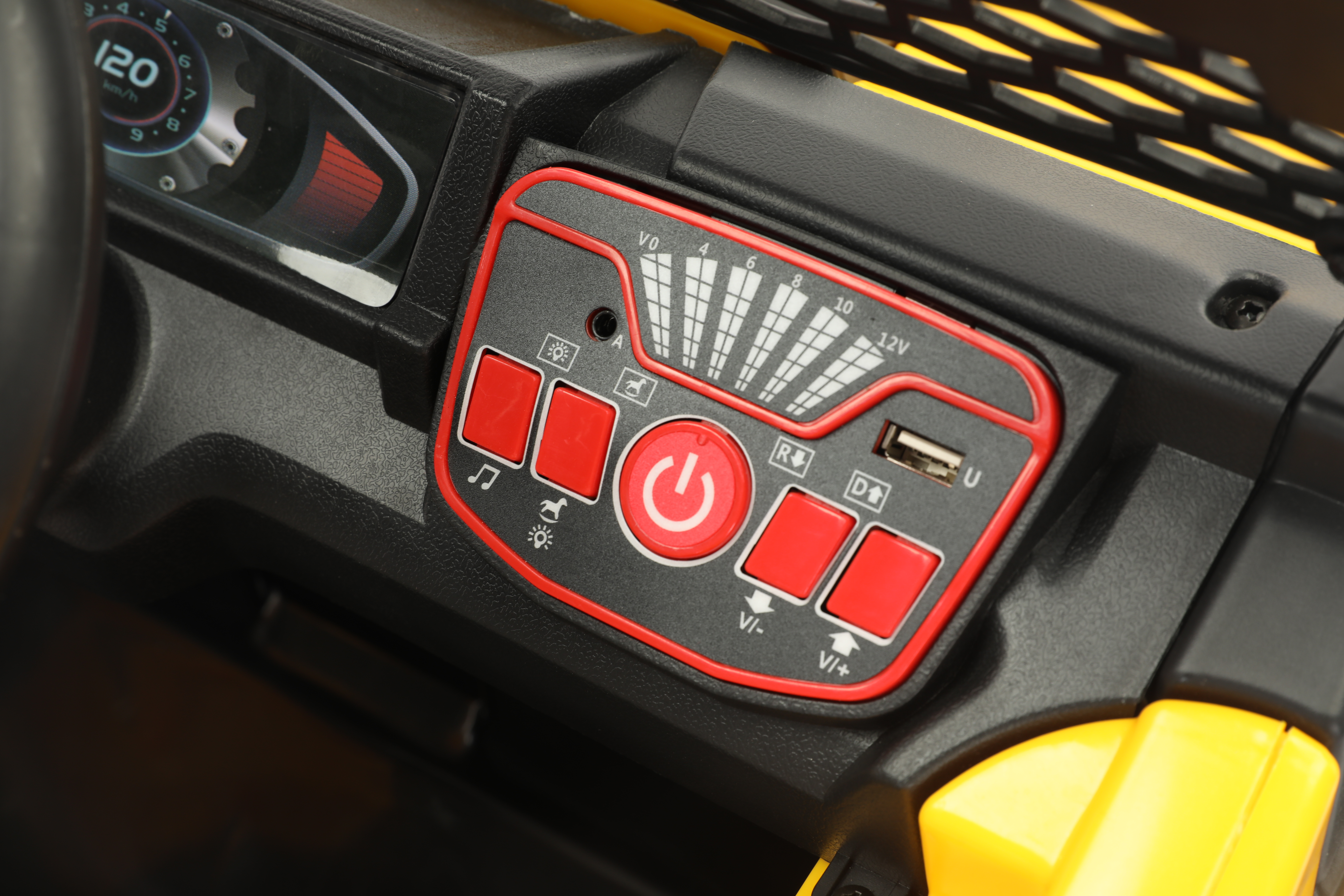 Электромобиль TOYLAND Багги 4х4,колеса EVA, С пультом ДУ - фото 10