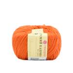 Пряжа для вязания Пехорка детский каприз 50 гр 225 м мериносовая шерсть фибра согревающая 284 оранжевый 10 мотков