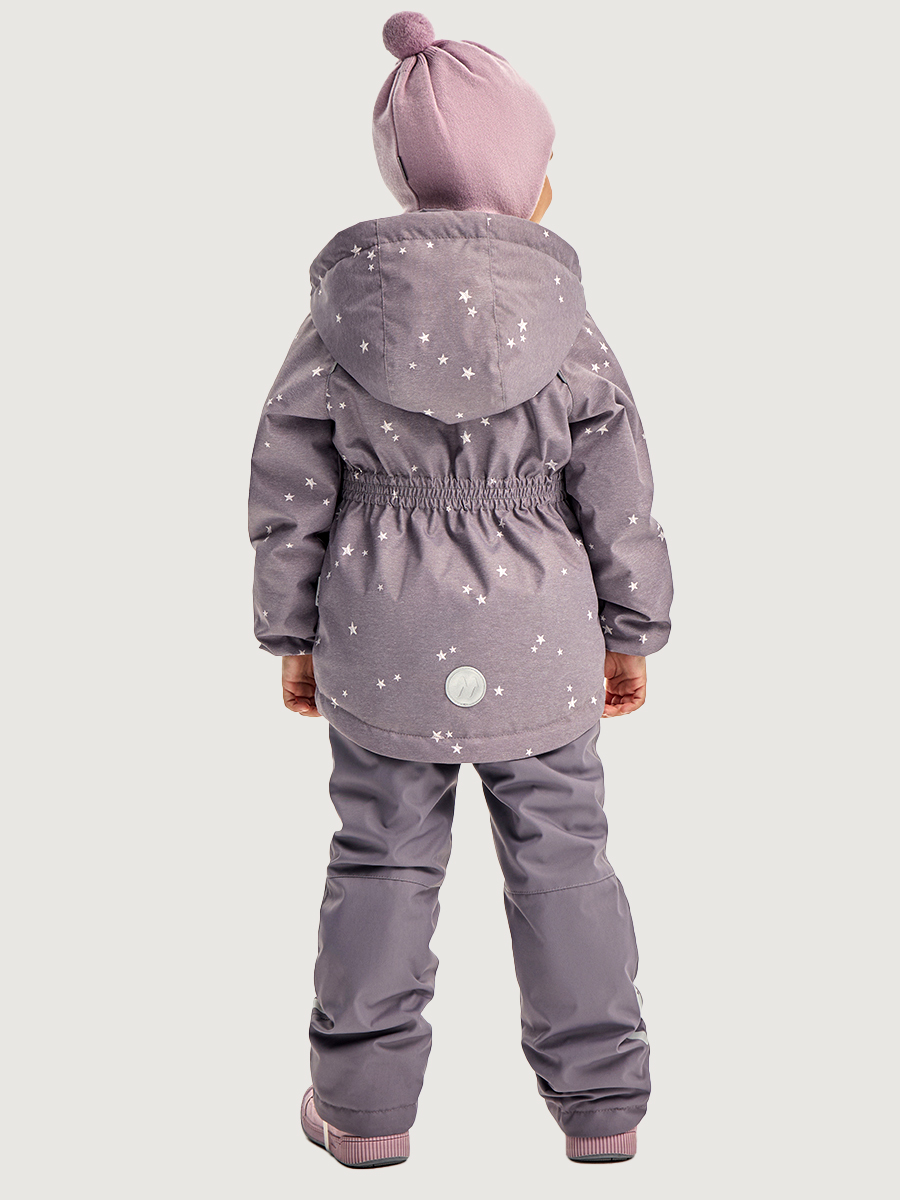 Куртка и полукомбинезон NIKASTYLE 7м1026 кофе - фото 3