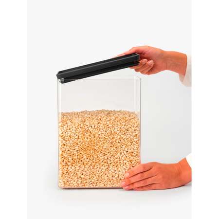 Контейнер модульный Brabantia Tasty+ 5,4л темно-серый 229985