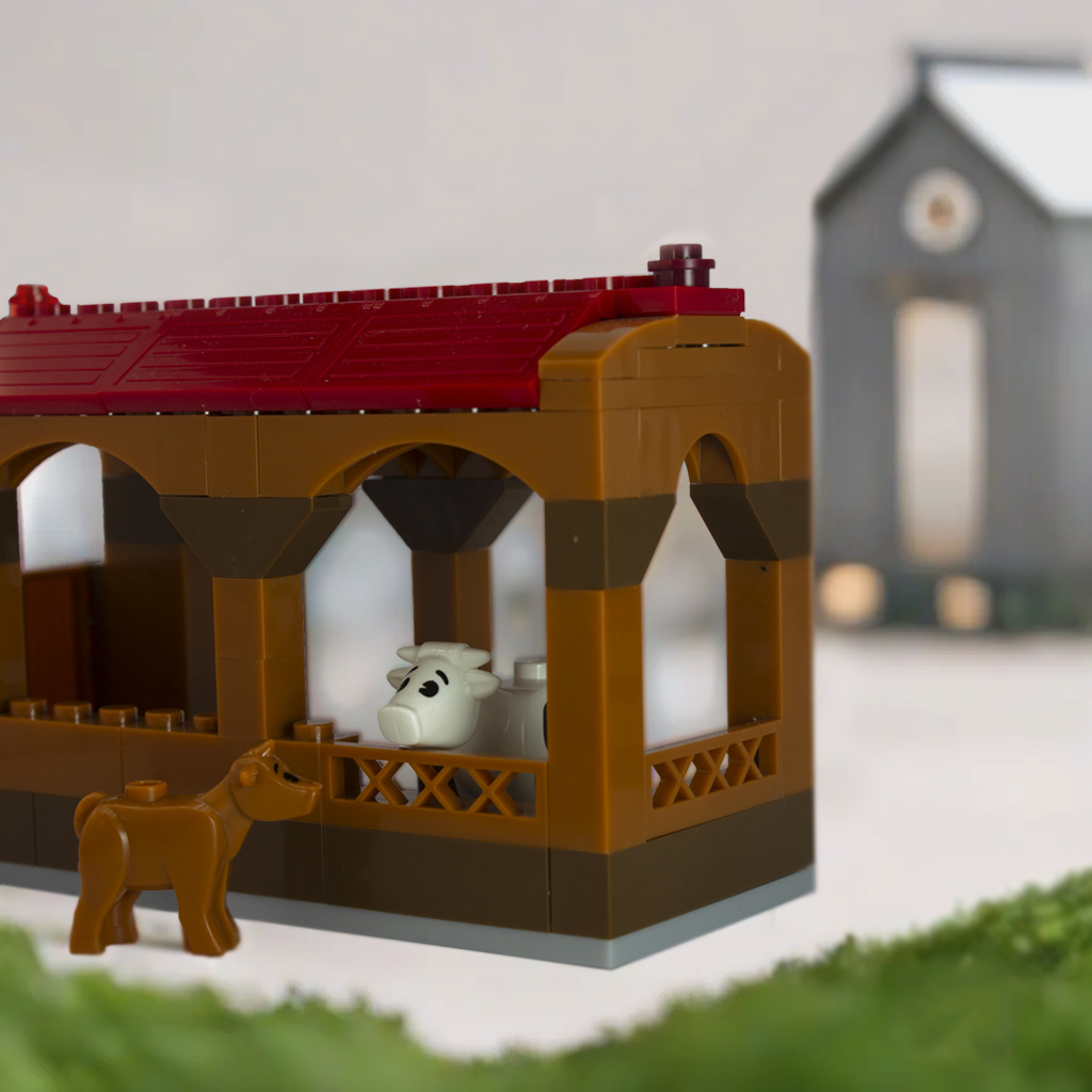 Конструктор kids bricks Ферма 367 дет. - фото 6