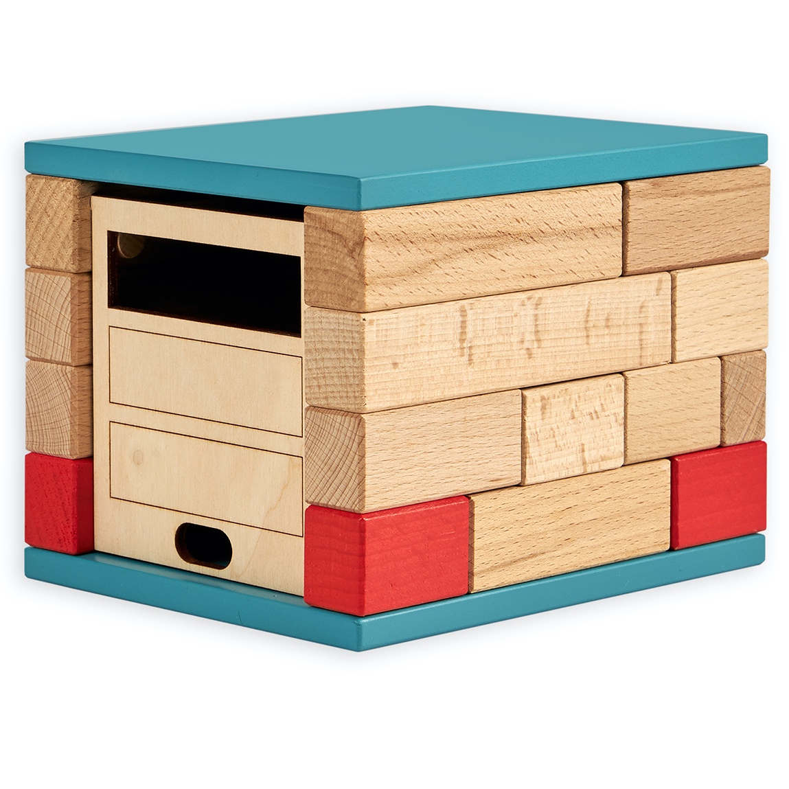 Конструктор WOOD BLOCKS Cottages 2in1 деревянный - фото 9