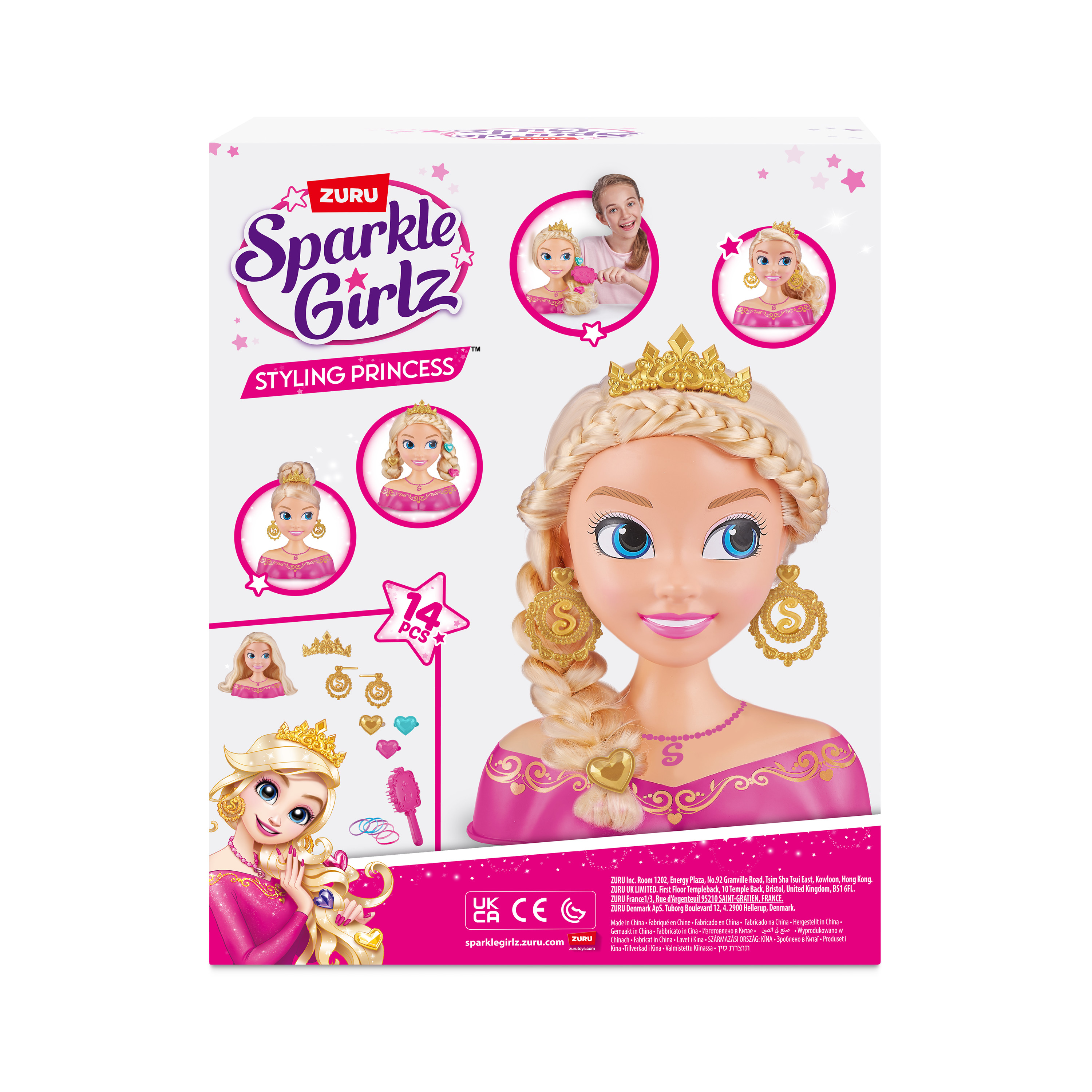 Игрушка Zuru Sparkle Girlz торс для причесок - фото 9